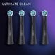Змінні насадки для зубної щітки Oral-B iO Ultimate Cleanі Чорні, 4 шт