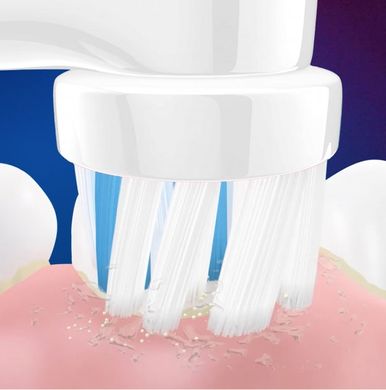 Електрична зубна щітка Braun Oral-B Vitality D100 Frozen з чохлом (Браун Оралбі Віталіті Фроузен)