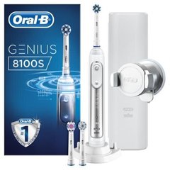 Електрична зубна щітка BRAUN Oral-B Genius PRO 8100S White