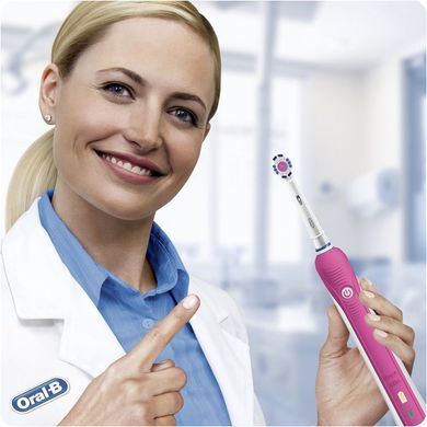 Електрична зубна щітка Braun Oral-B D16 PRO 750 Pink (Оралбі Д16 Про750 Пінк)