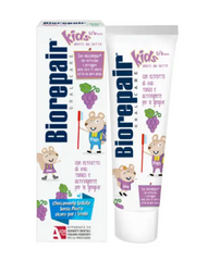 Зубная паста для детей Bio Repair Веселый мышонок Kids от 0 до 6 лет с виноградом
